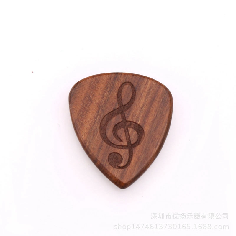 Wooden Guitar Pick